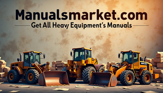 How often should heavy equipment be serviced, and which manual tells you that?