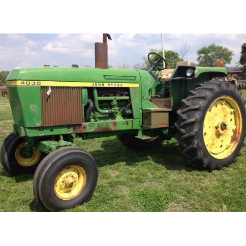 TM1055 John Deere 4030 Tractor Pdf Technical Service Manual 2