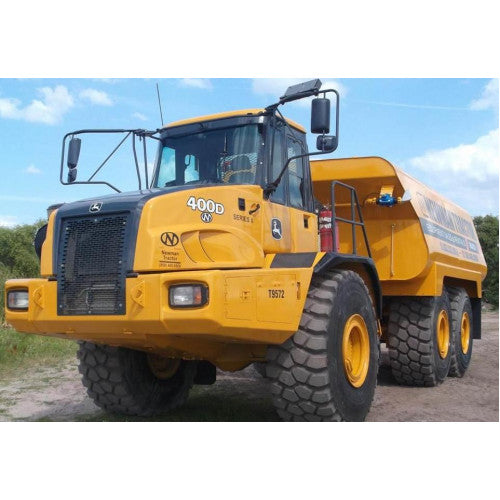 TM11519 John Deere 350D, 400D Articulated Dump Truck Pdf Technical Service Manual 2