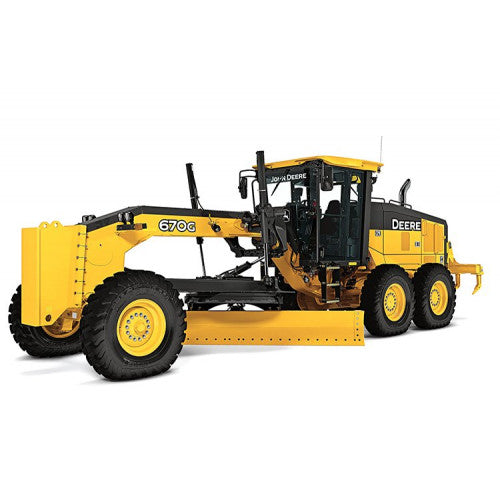 TM12135 John Deere 670G, 670GP, 672G, 672GP Motor Grader Pdf Diagnostic, Operation and Test Service Manual 2
