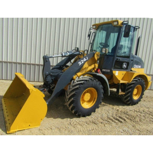 TM12585 John Deere 324J 4WD Loader Pdf Diagnostic, Operation and Test Service Manual 1