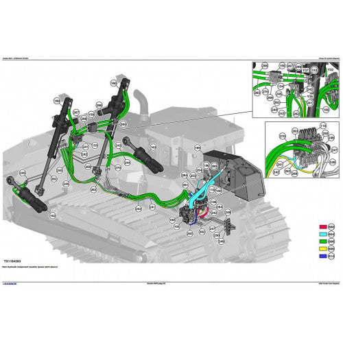 TM13096X19 - John Deere 1050K Crawler Dozer (PIN: 1T01050K**F268234-) Pdf Diagnostic, Operation and Test Service Manual
