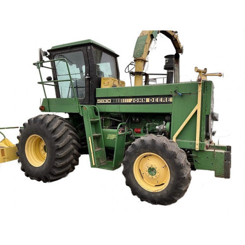 TM1352 John Deere 5730 and 5830 Self Propelled Forage Harvesters Pdf Technical Service Manual 2