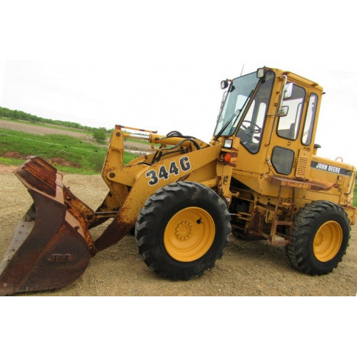 TM1558 John Deere 344G and 444G 4WD Loader Pdf Repair Service Technical Manual 2