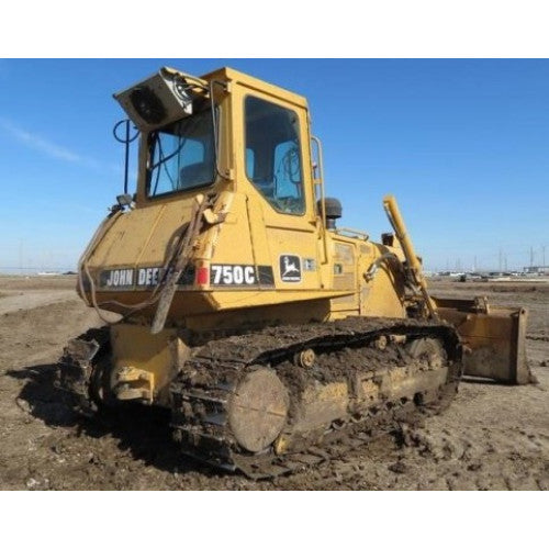 TM1588 John Deere 750C, 850C Crawler Dozer Pdf Diagnostic, Operation and Test Service Manual 2