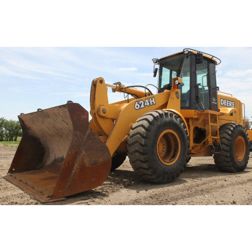 TM1639 John Deere 624H 4WD Loader and TC62H Tool Carrier Loader Pdf Diagnostic, Operation and Test Service Manual 2