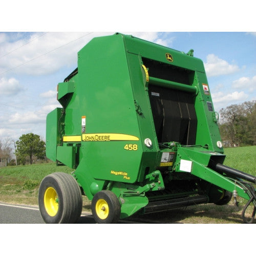 TM1734 John Deere 448 and 458 Standard Hay and Forage Round Balers Pdf Technical Service Manual 2