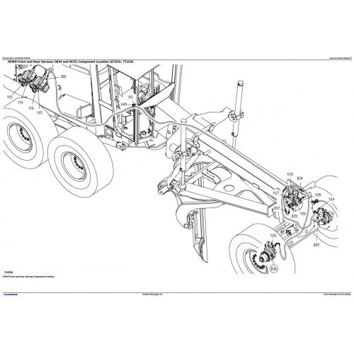 TM1914 John Deere 670C, 670CH, 672CH, 770C, 770CH, 772CH Series II Motor Grader Pdf Diagnostic, Operation and Test Service Manual