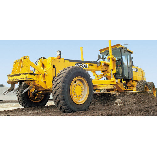 TM1915 John Deere 670C, 670CH, 672CH, 770C, 770CH, 772CH Series II Motor Grader Pdf Repair Service Technical Manual 2