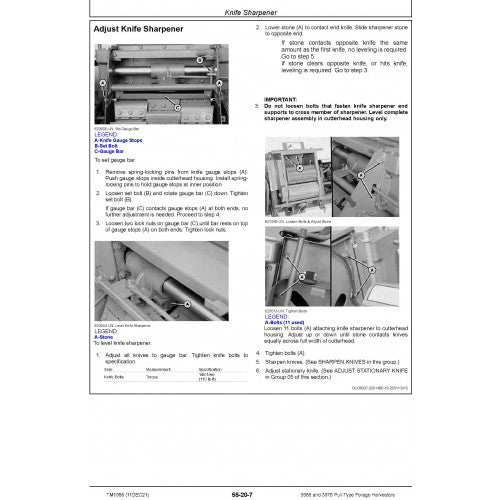 TM1958 John Deere 3955 and 3975 Pull-Type Forage Harvesters Pdf Technical Service Manual 2