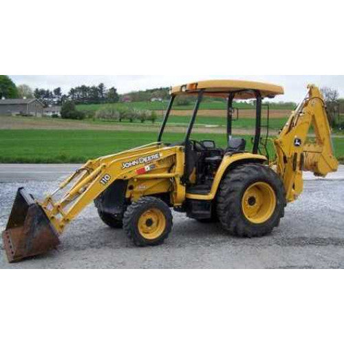 TM1987 John Deere 110 Backhoe Loader Tractor Pdf Diagnostic Technical Manual 2
