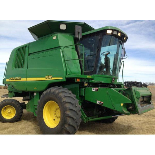 TM2001 John Deere 9450, 9550, 9650 Combines Pdf Repair Service Technical Manual 2