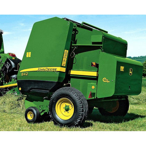TM300119 John Deere 842, 852, 854, 862, 864 Hay & Forage Round Balers Pdf Technical Service Manual 2
