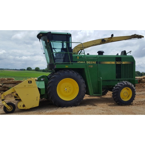 TM4489 John Deere 6610, 6710, 6810, 6910 Self-Propelled Forage Harvester Pdf Operation and Tests Manual 2
