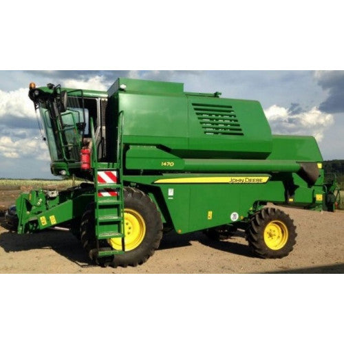 TM801119 John Deere 1470, 1570 Combine Pdf Diagnosis and Tests Service Manual 2