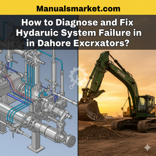 Fix John Deere Excavator Hydraulic Failure Guide