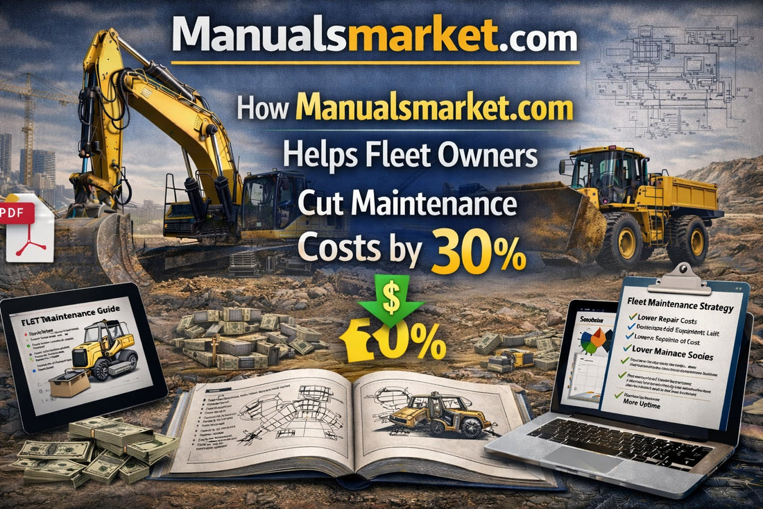 How Manualsmarket.com Helps Fleet Owners Cut Maintenance Costs by 30%