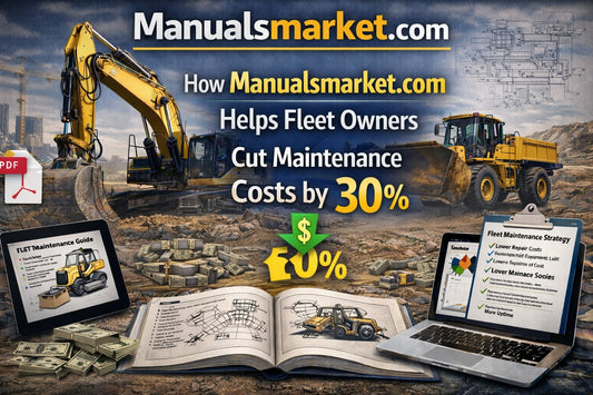 How Manualsmarket.com Helps Fleet Owners Cut Maintenance Costs by 30%