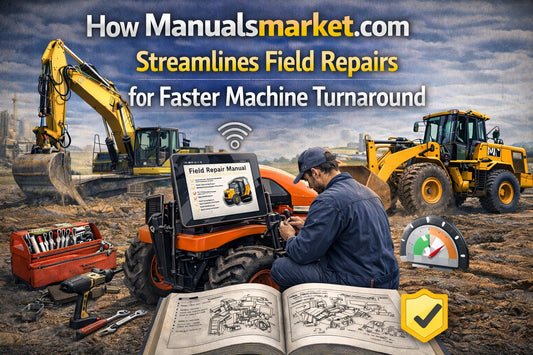 How Manualsmarket.com Streamlines Field Repairs for Faster Machine Turnaround