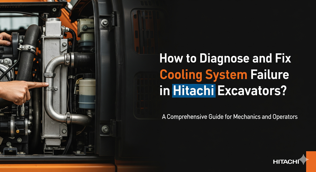 How to Diagnose and Fix Cooling System Failure in Hitachi Excavators?