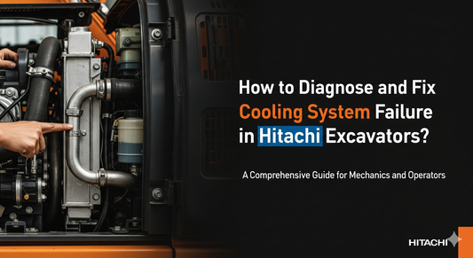 How to Diagnose and Fix Cooling System Failure in Hitachi Excavators?