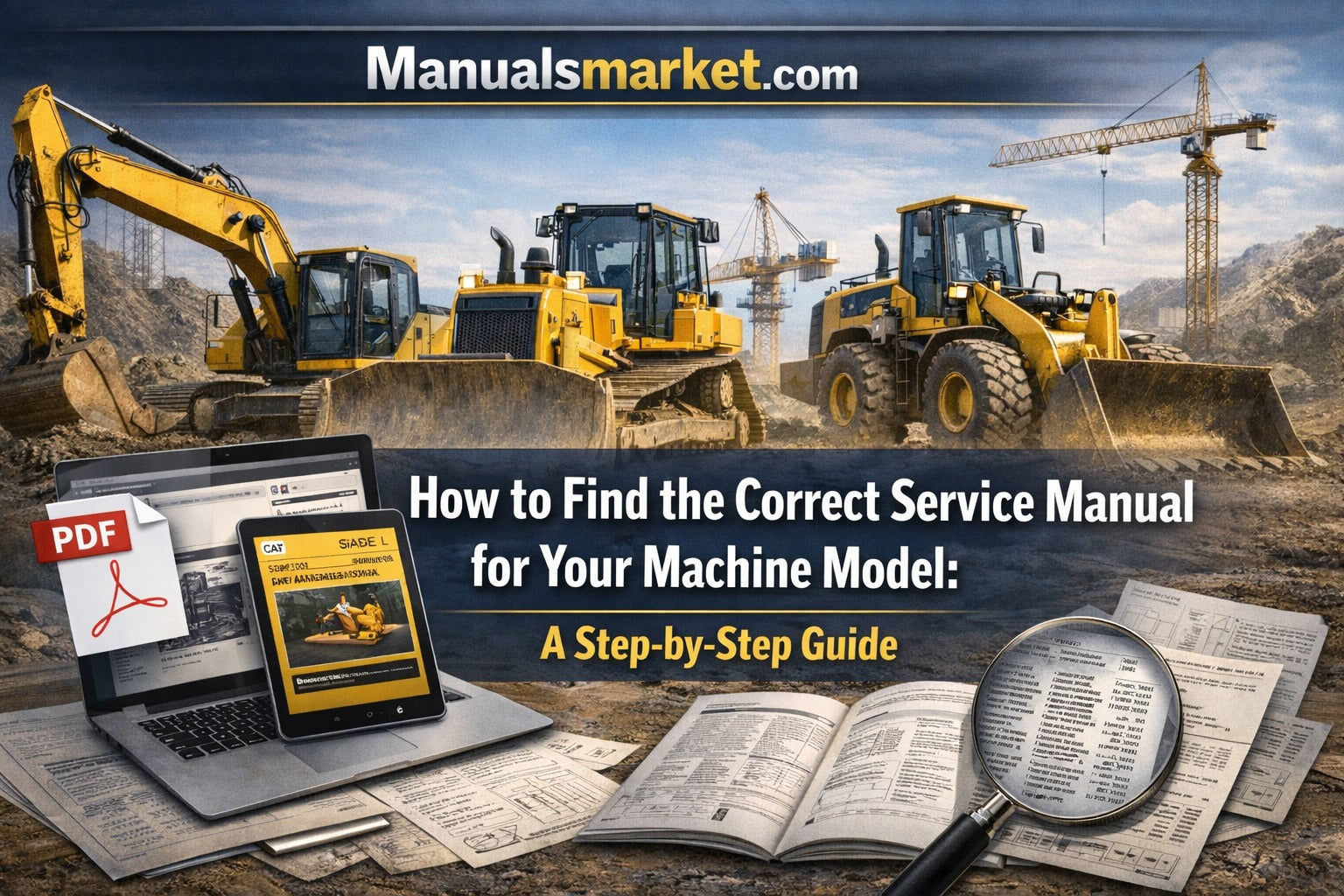 Find Correct Service Manual for Machine Model Guide – Manuals Market