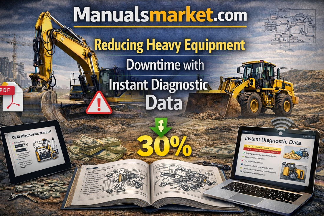 Manualsmarket.com: Reducing Heavy Equipment Downtime with Instant Diagnostic Data