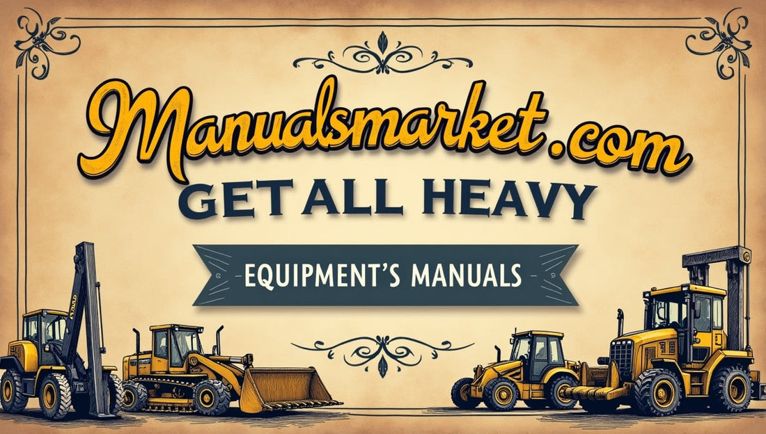 Top 10 Reasons to Choose Manualsmarket.com for Heavy Equipment Manuals