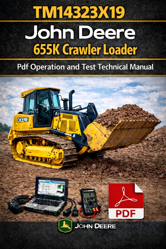 TM14323X19 John Deere 655K Crawler Loader Pdf Operation and Test Technical Manual