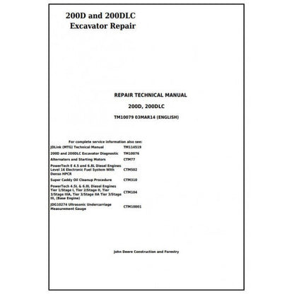 tm10079-john-deere-200d-and-200dlc-excavator-pdf-technical-service-manual