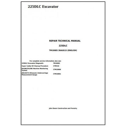 tm10085-john-deere-225dlc-excavator-pdf-technical-service-manual