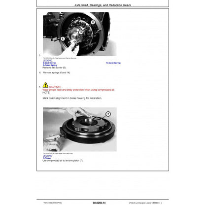 TM10149 John Deere 210LE Landscape Loader Pdf Repair Service Technical Manual 2