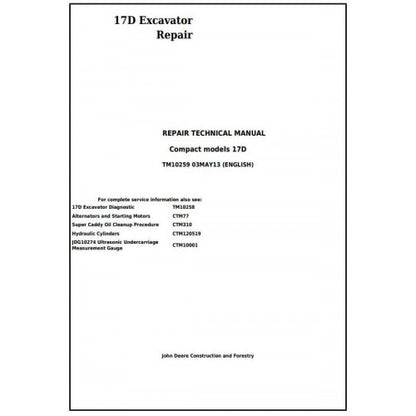 tm10259-john-deere-17d-compact-excavator-pdf-technical-service-manual