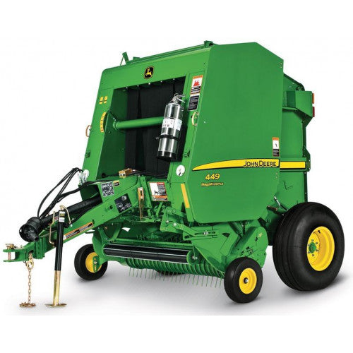 TM121019 John Deere 449, 459 Standard Hay and Forage Round Balers All Inclusive Pdf Technical Service Manual