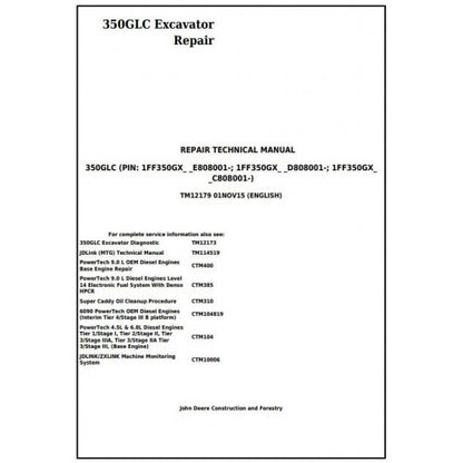 tm12179-john-deere-350glc-excavator-pdf-repair-service-technical-manual