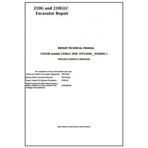 tm12333-john-deere-210g-210glc-it4s3b-excavator-pdf-technical-service-manual