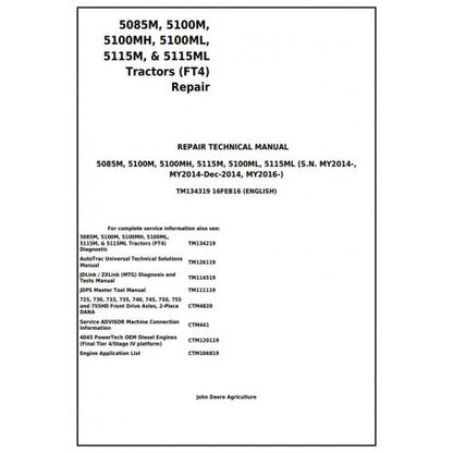 tm134319-john-deere-5085m-5100m-5100mh-5100ml-5115m-5115ml-ft4-tractor-pdf-repair-technical-manual