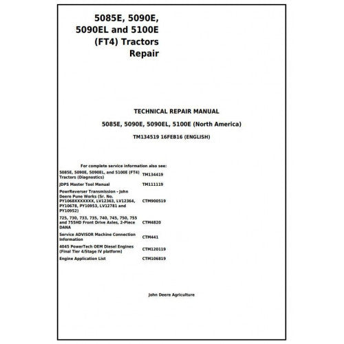 tm134519-john-deere-5085e-5090e-5090el-5100e-tractors-pdf-repair-technical-manual