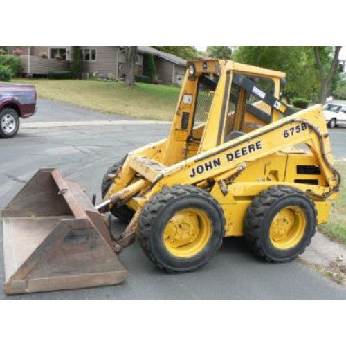 TM1374 John Deer 675, 675Be Skid Steer Loader Pdf Repair Service Technical Manual 2