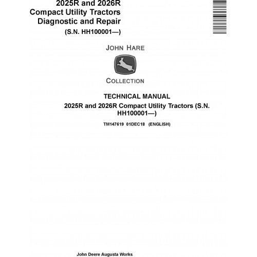 tm147619-john-deere-2025r-2026r-compact-utility-tractor-pdf-technical-service-manual