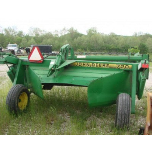 TM1619 John Deere 710, 720 Mower-Conditioners Pdf Technical Service Manual