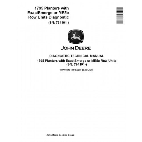 tm163919-john-deere-1795-planters-with-exactemerge-or-me5e-row-units-pdf-diagnostic-technical-manual