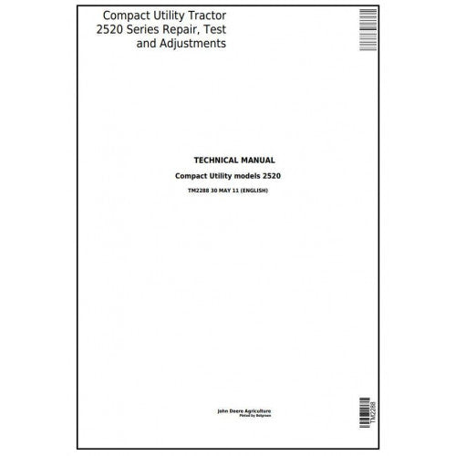 tm2288-john-deere-2520-compact-utility-tractor-pdf-repair-test-and-adjustments-technical-manual