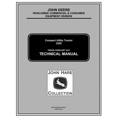 tm2289-john-deere-2305-compact-utility-tractor-pdf-technical-service-manual