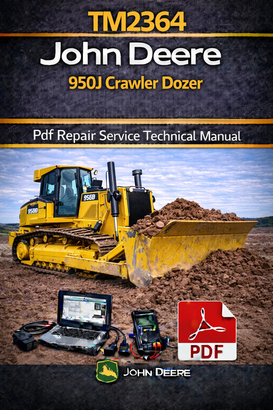 TM2313 John Deere 655C, 755C Series II Crawler Loaders Pdf Diagnostic, Operation and Test Service Manual