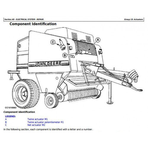 TM3282 John Deere 565 and 575 Hay and Forage Round Balers Technical Pdf Technical Service Manual