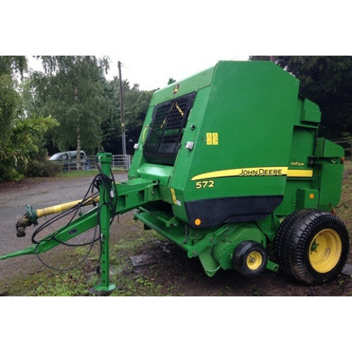 TM3294 John Deere 572, 582 and 592 Hay and Forage Round Balers Pdf Technical Service Manual 2