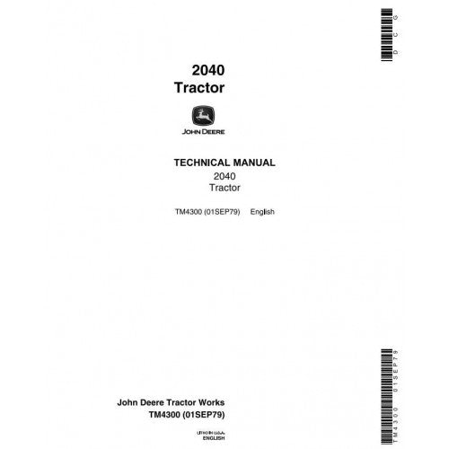 tm4300-john-deere-2040-utility-tractor-pdf-technical-service-manual