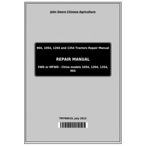tm700619-john-deere-904-1054-1204-1354-1404-tractor-pdf-technical-service-manual